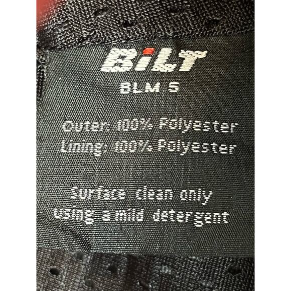 Bilt Men's Size 3XL Black Athletic Motorcycle Pants - Picture 3 of 8